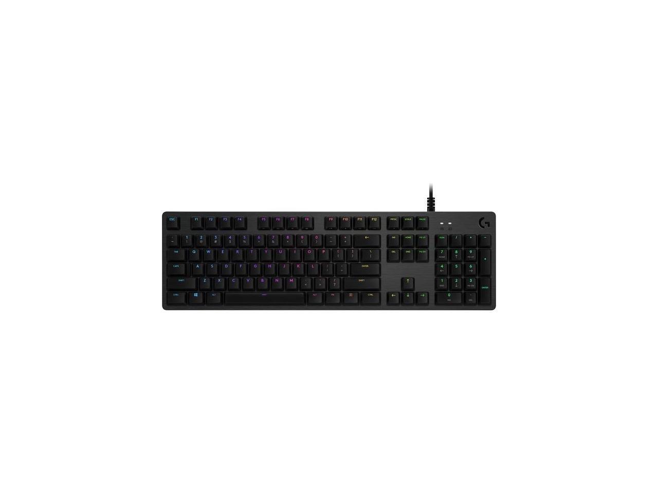 Logitech G512 SE Lightsync RGB Mechanical Gaming Keyboard with USB Passthrough