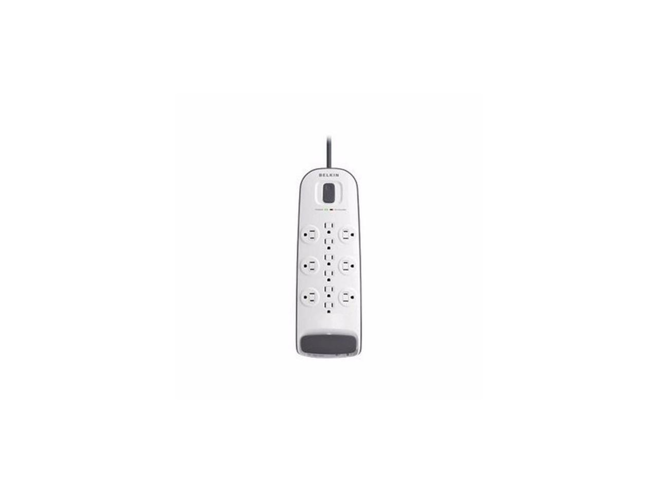 Belkin 12-outlet Surge Protector with 8 Ft Power Cord with Cable/Satellite and Telephone Protection - BV112230-08