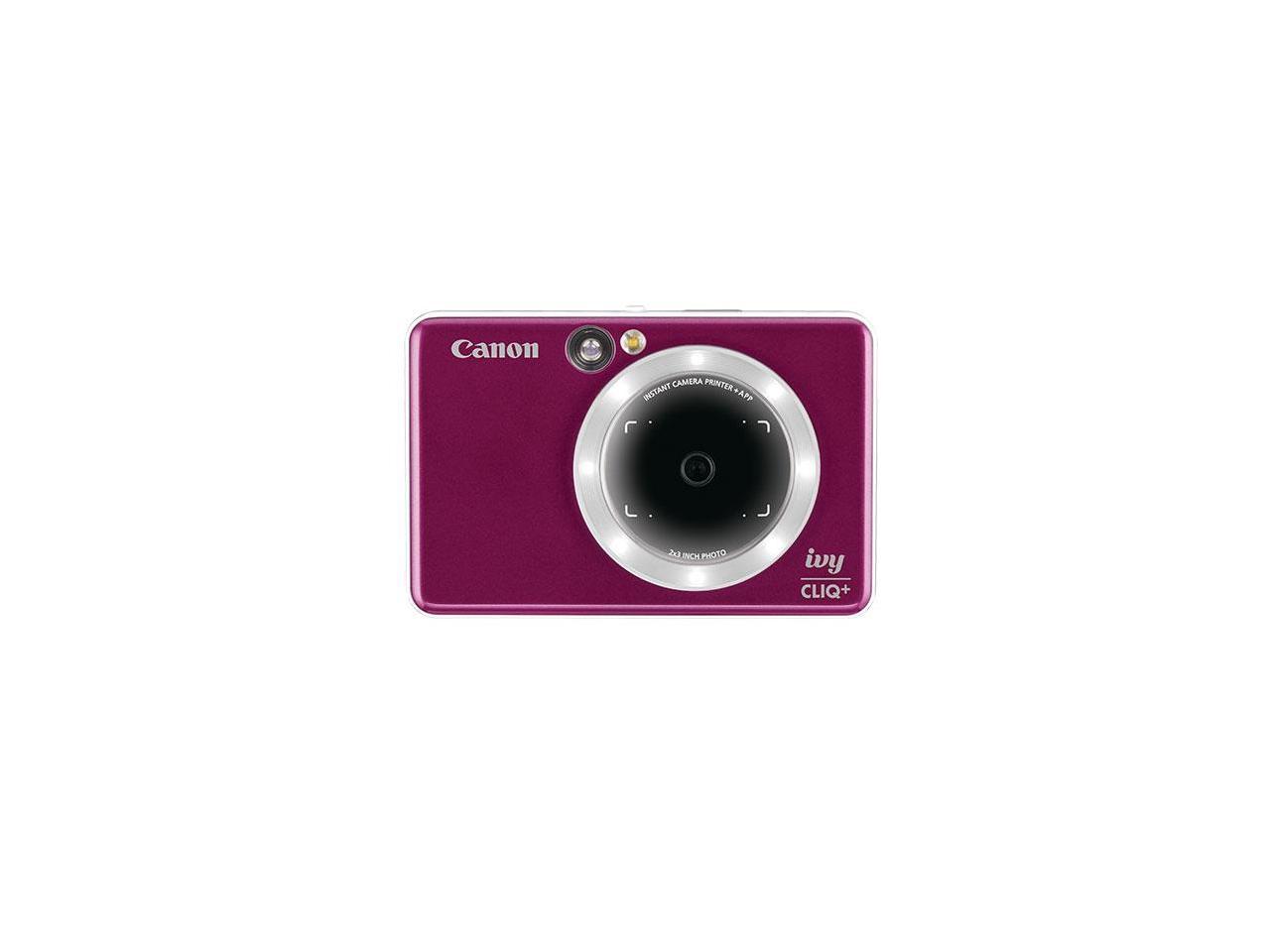 Canon CLIQPRRED IVY CLIQ+ Instant Camera - Ruby Red