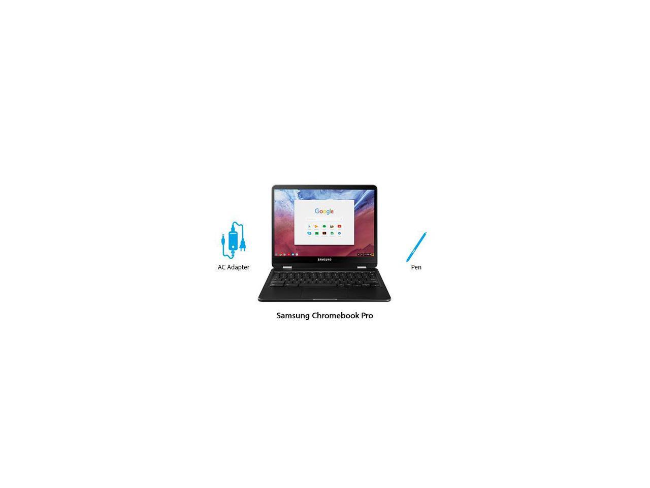 SAMSUNG Chromebook Pro XE510C25-K01US Chromebook Intel Core M3 6Y30 (0.90 GHz) 4 GB LPDDR3 Memory 32 GB eMMC 12.3" Touchscreen Chrome OS