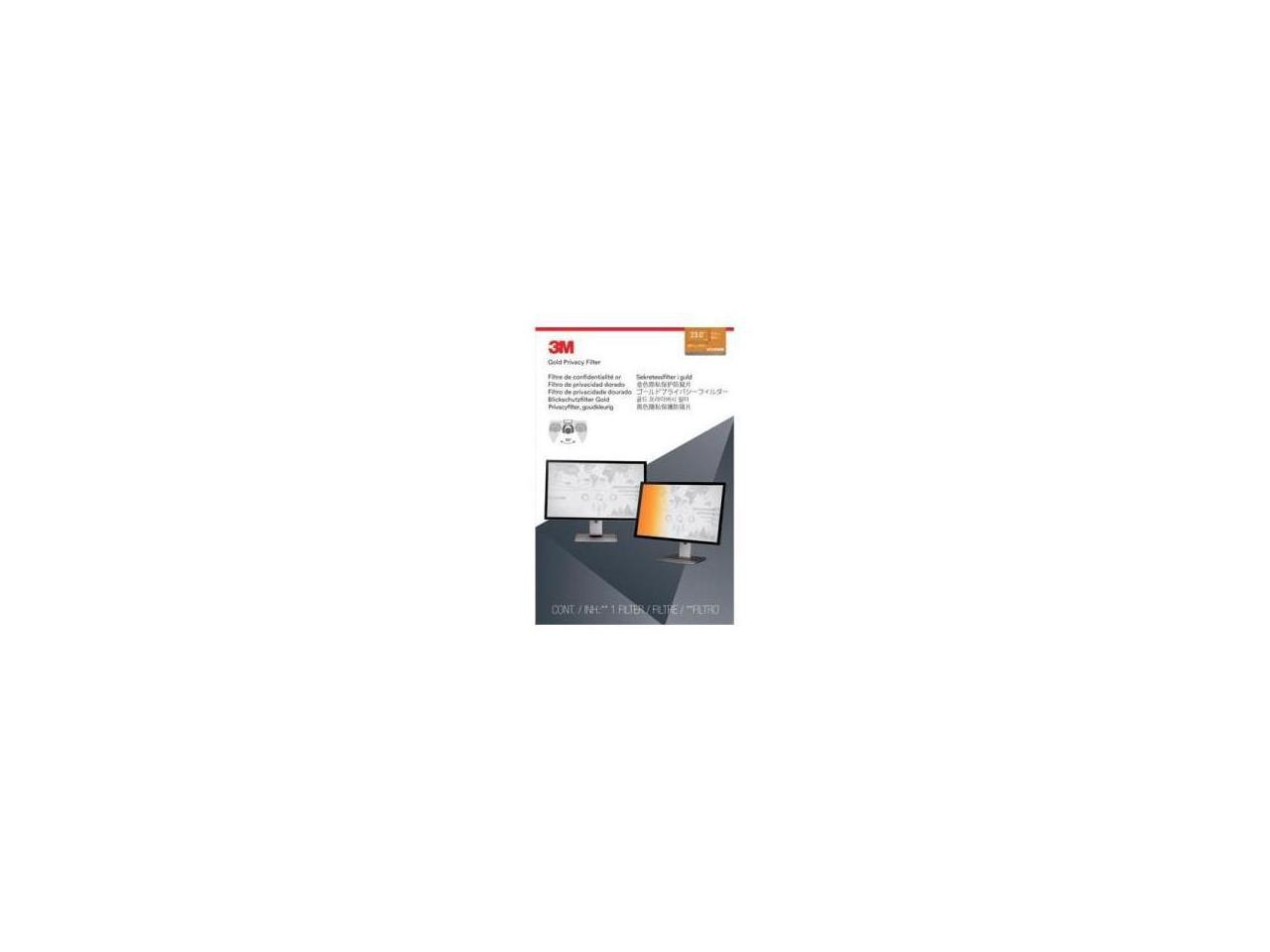3M - OPTICAL SYSTEMS DIVISION GF230W9B GOLD PRIVACY FILTER FOR 23IN WS