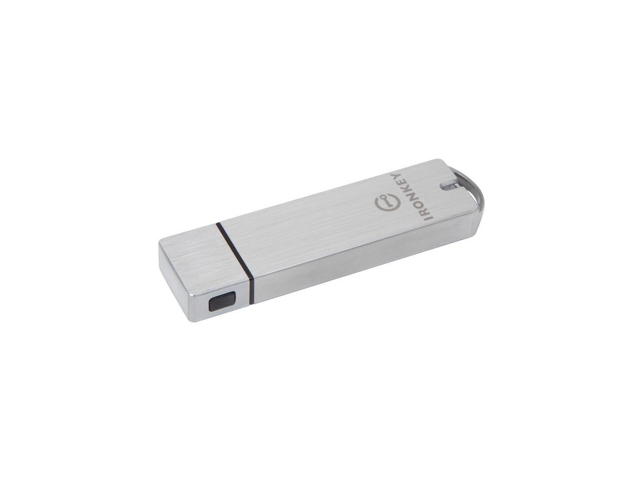 IronKey IronKey Basic S1000 Encrypted Flash Drive - 128 GB - USB 3.0 - 256-bit AES - 5 Year