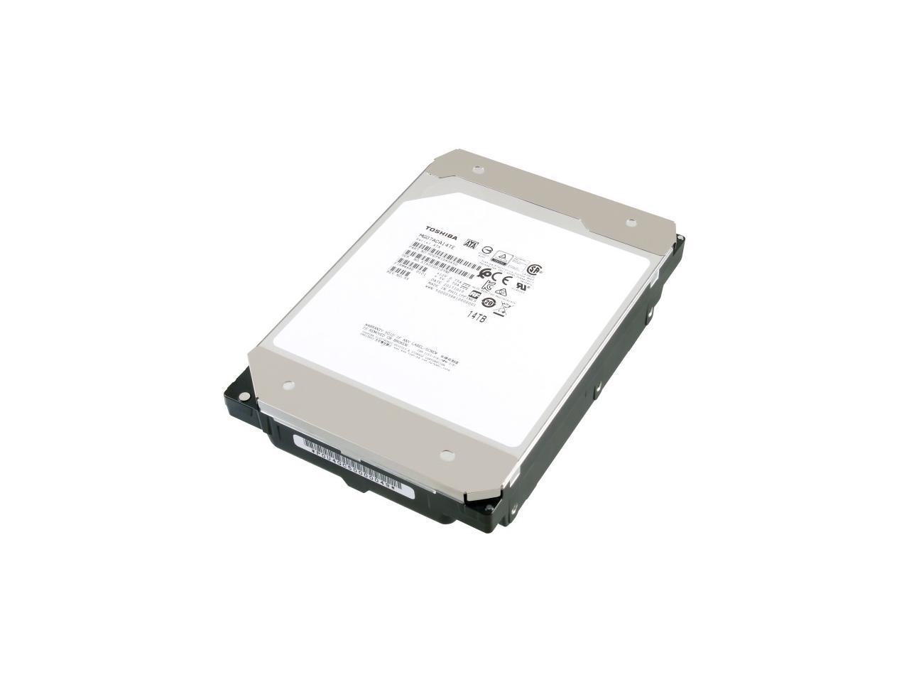 Toshiba 14TB Enterprise HDD 7200 RPM 512e SATA 6.0Gb/s 256MB Cache 3.5inch - MG07ACA14TE