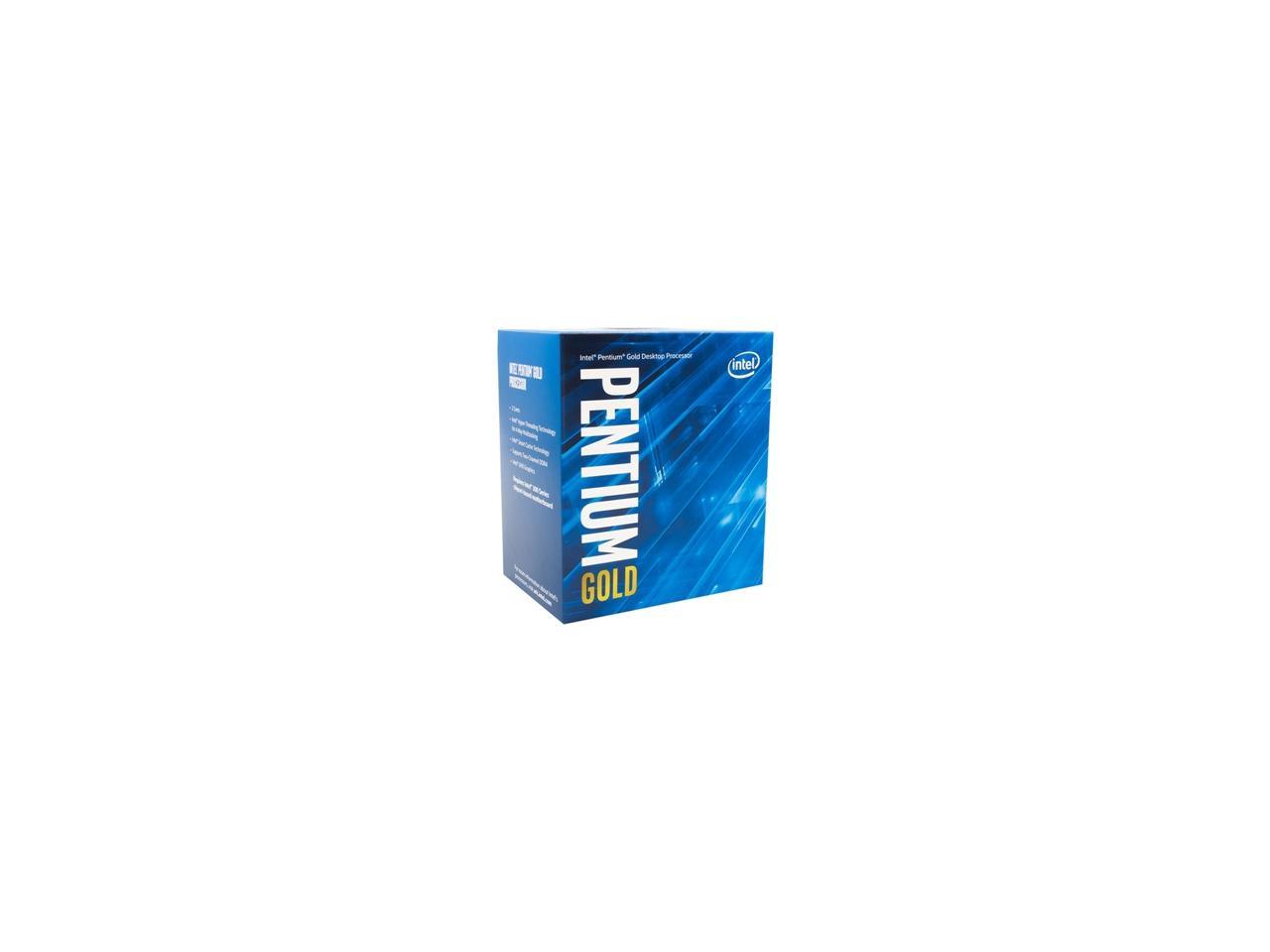 Intel Pentium Gold G5420 Coffee Lake Dual-Core, 4-Thread, 3.8 GHz LGA 1151 (300 Series) 54W BX80684G5420 Desktop Processor Intel UHD Graphics 610