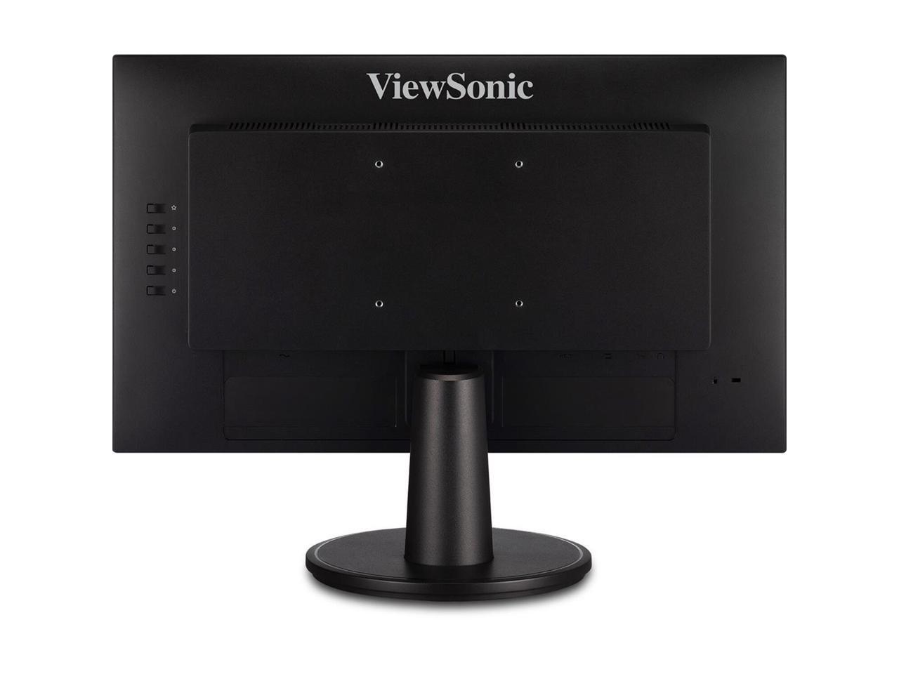 ViewSonic VA2247-MH 22 Inch Full HD 1080p Monitor with Ultra-Thin Bezel, Adaptive Sync, 75 Hz, Eye Care, HDMI, VGA Inputs for Home and Office