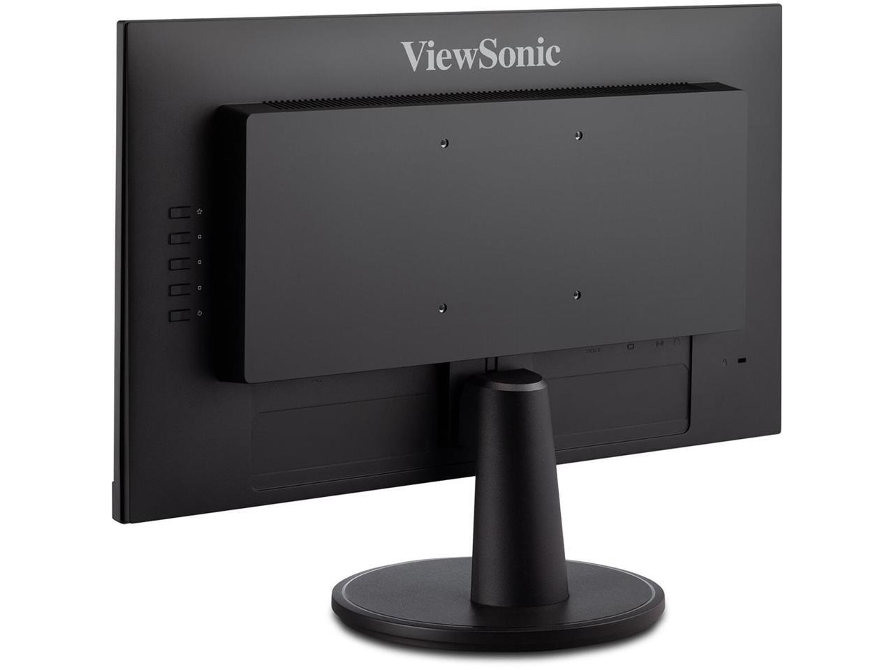 ViewSonic VA2247-MH 22 Inch Full HD 1080p Monitor with Ultra-Thin Bezel, Adaptive Sync, 75 Hz, Eye Care, HDMI, VGA Inputs for Home and Office