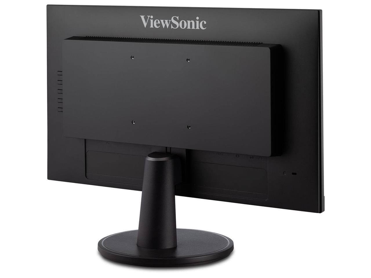 ViewSonic VA2247-MH 22 Inch Full HD 1080p Monitor with Ultra-Thin Bezel, Adaptive Sync, 75 Hz, Eye Care, HDMI, VGA Inputs for Home and Office