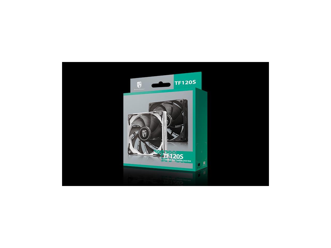 Deepcool TF120 S 120mm Beast-Unleashing Radiator Case Fan(DP-GS-H12FDB-TF120S-BK)