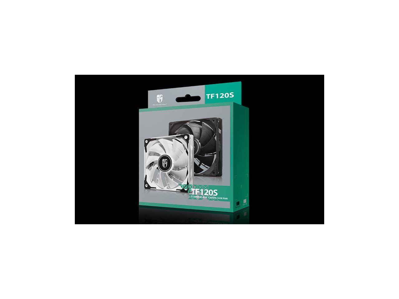 Deepcool TF120 S 120mm Beast-Unleashing Radiator Case Fan(DP-GS-H12FDB-TF120S-WH)