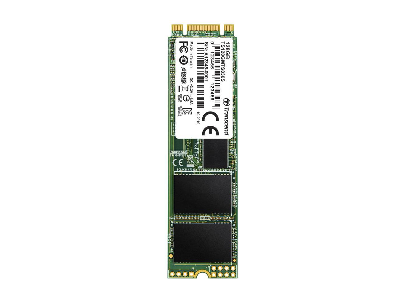Transcend 830S 128 GB Solid State Drive - SATA (SATA/600) - Internal - M.2 2280