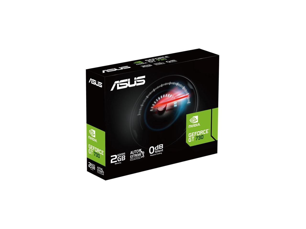ASUS GT730-4H-SL-2GD5 NVIDIA GeForce GT 730 2 GB GDDR5 Graphics Card