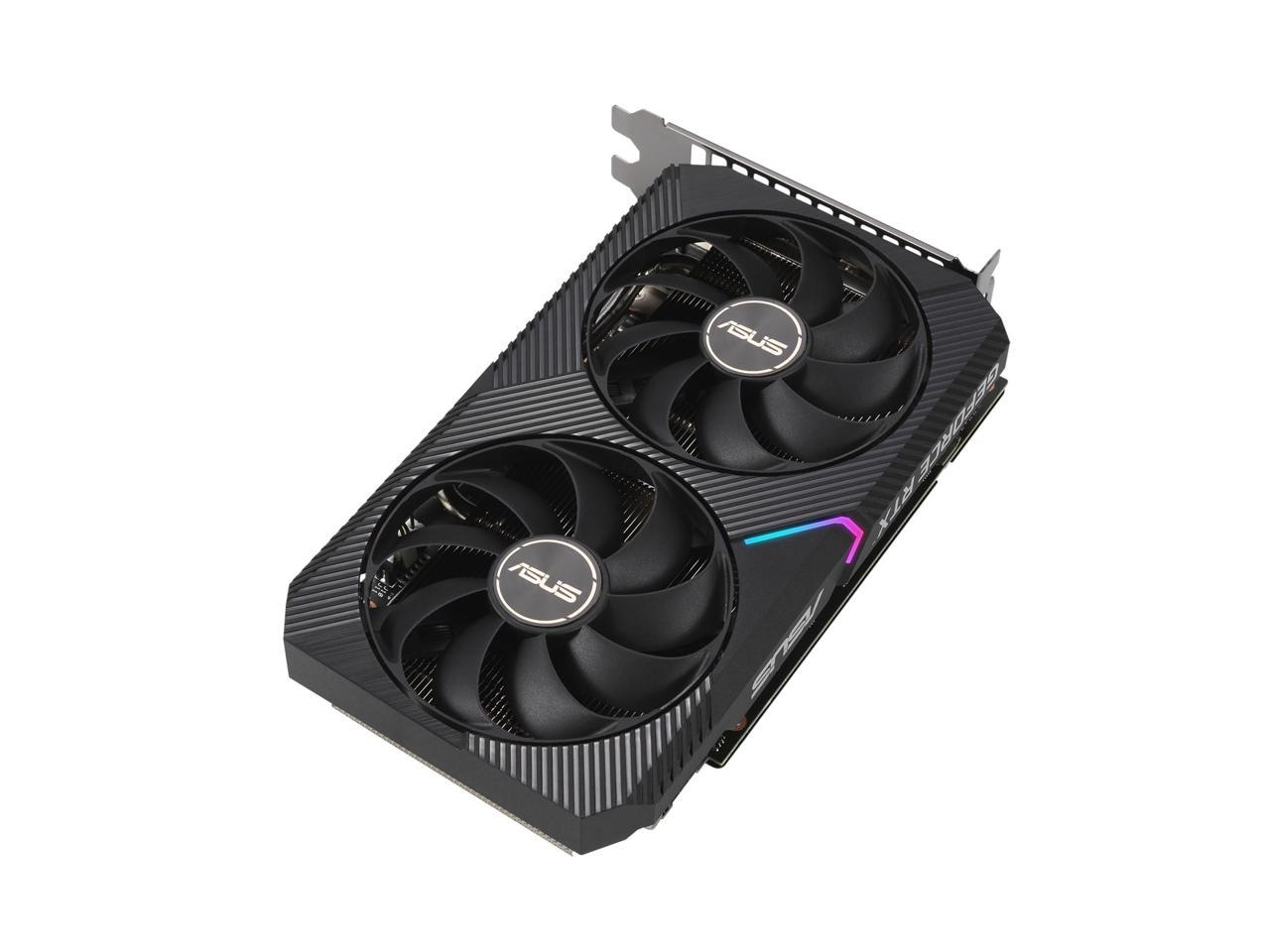 Asus Dual GeForce RTX 3060 V2 OC Edition NVIDIA 12GB GDDR6 Graphics Card