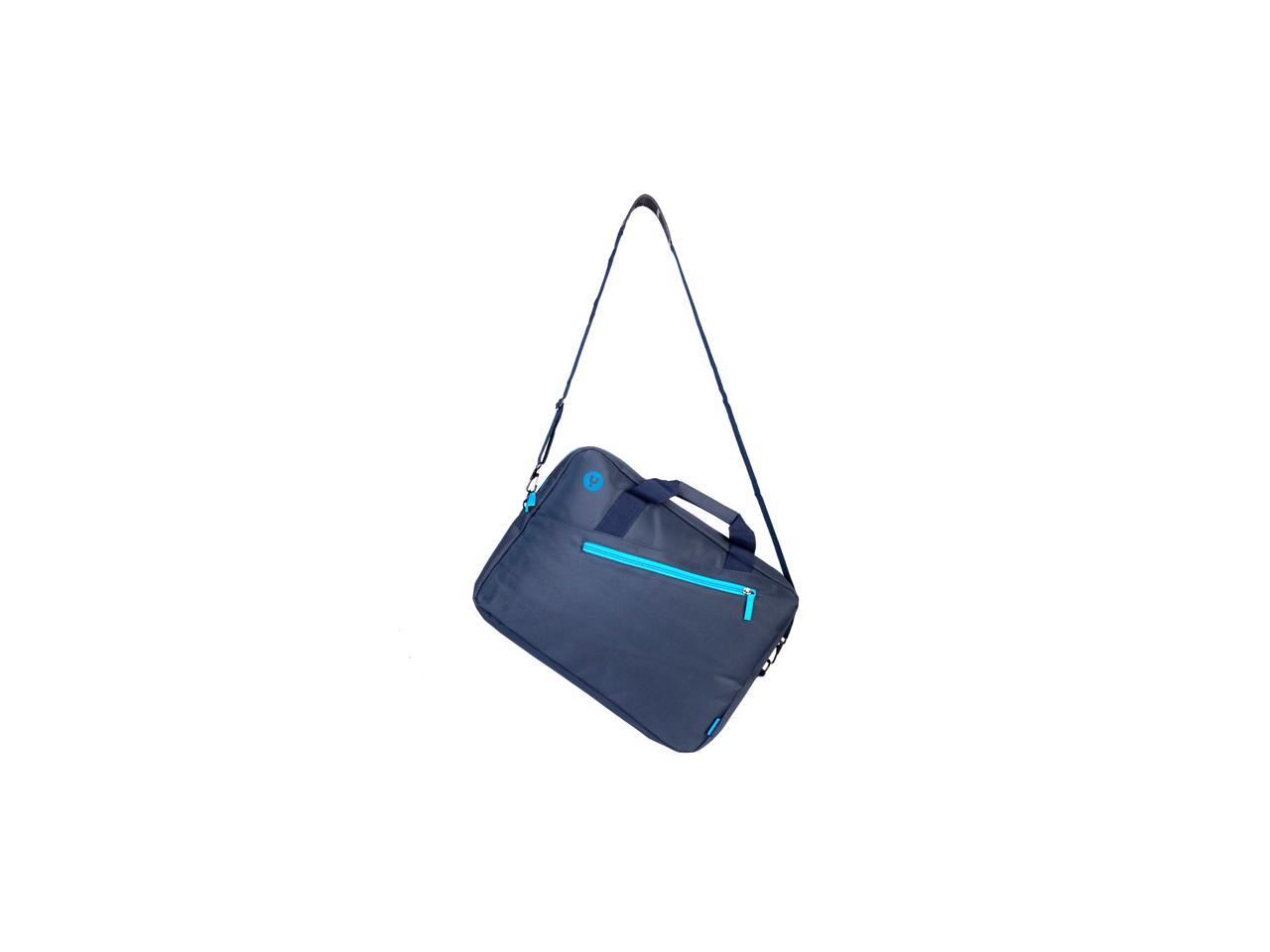 NGS Ginger Blue - 15.6" Laptop bag with external pocket - Blue