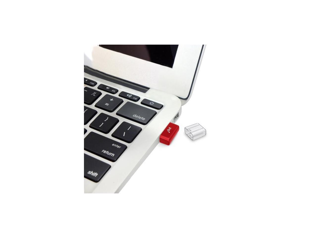 64GB PQI U603V USB3.0 Ultra-small Flash Drive Red Edition