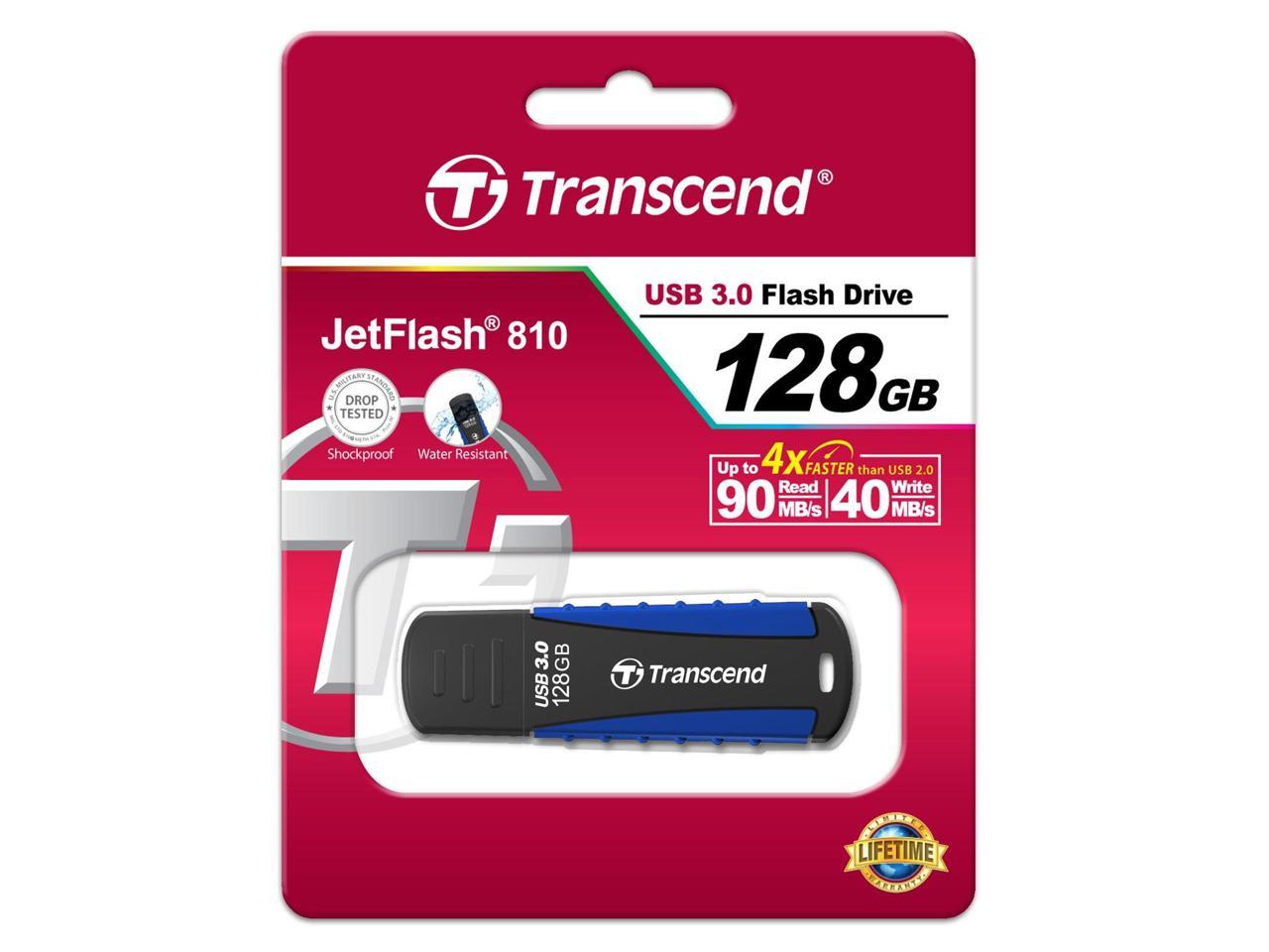 128GB Transcend JetFlash 810 USB3.0 Rugged Flash Drive
