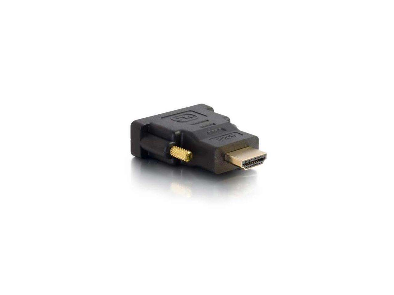 NEON HDMI Male to DVI-D 24+1 Male Adapter with Gold Contacts