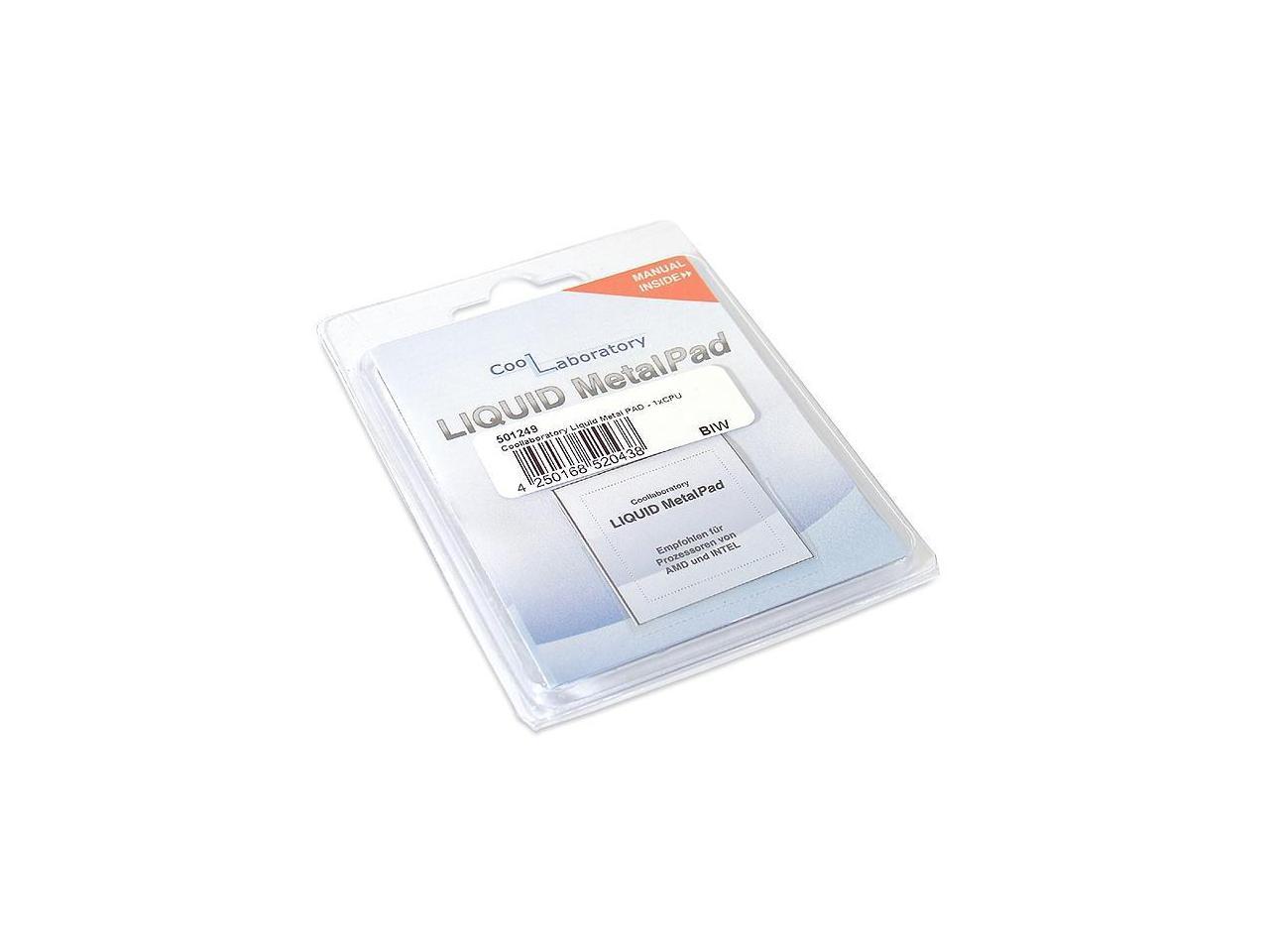Coollaboratory Liquid MetalPad Thermal Grease Pad 1 Pack -