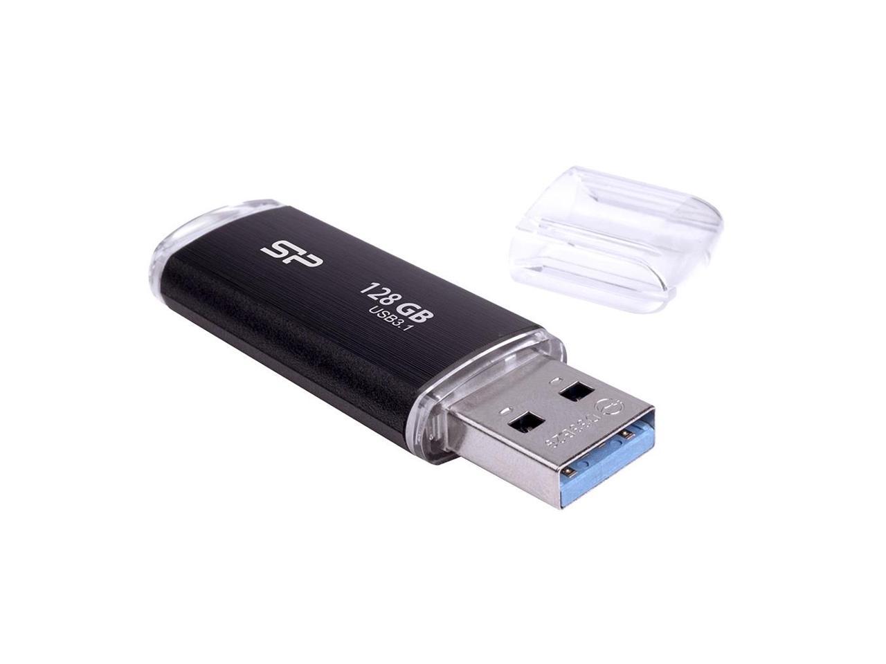 128GB Silicon Power Blaze B02 USB3.1 Flash Drive Black