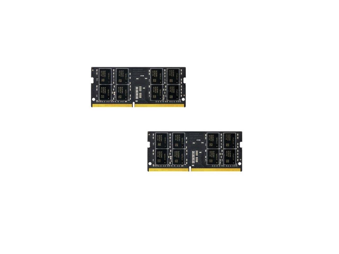 16GB Team Elite DDR4 SO-DIMM 2400MHz PC4-19200 CL16 Dual Channel Kit (2x 8GB) 1.2V