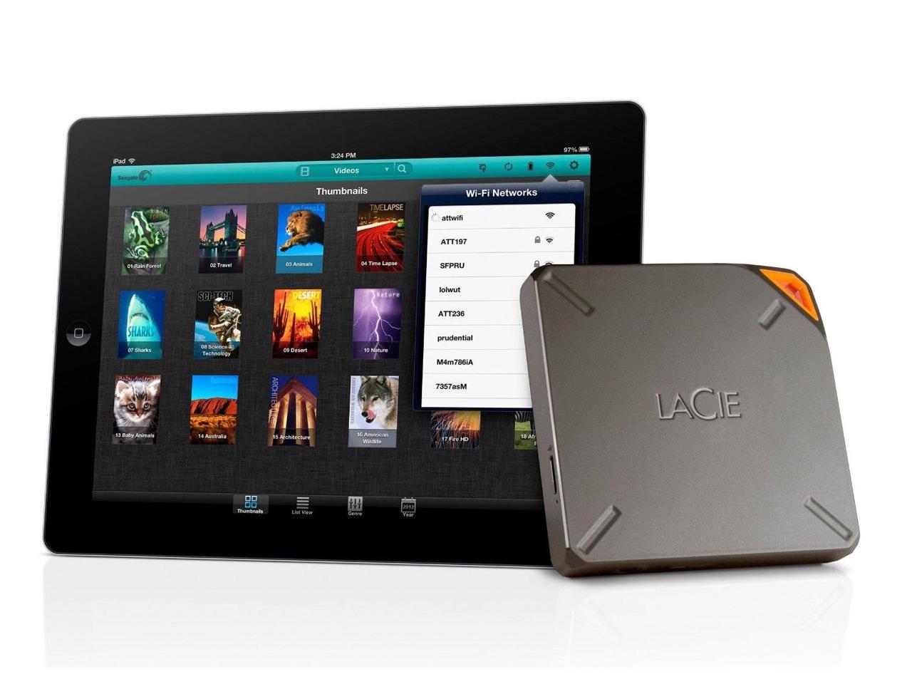 1TB Lacie Fuel Wireless Storage (STFL1000200)