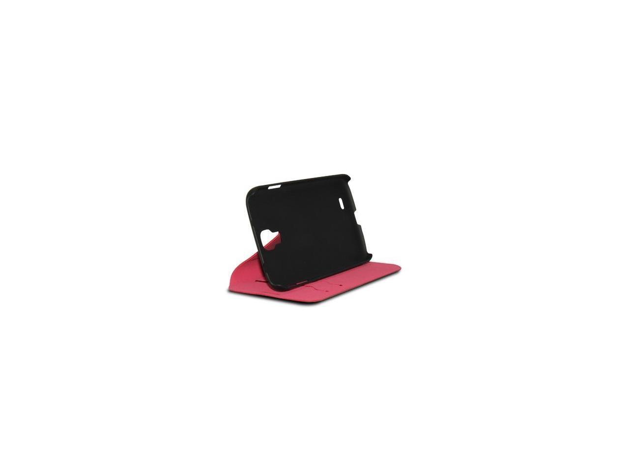 Shield Flip Case for Samsung Galaxy S4 with Sleep & Wake Function, Credit Card Slots and Kick Stand. Color Red Model FL-SAM-S4-RED