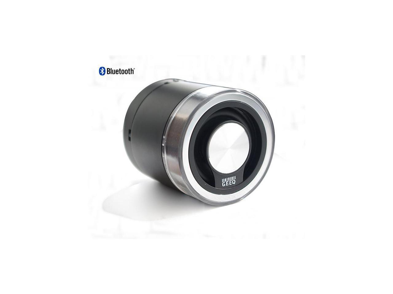 GEEQ Pulsar Wireless Bluetooth Speaker. Powerful Portable Sound System for Smartphones Tablets and Laptops. Model GQ015-BTS