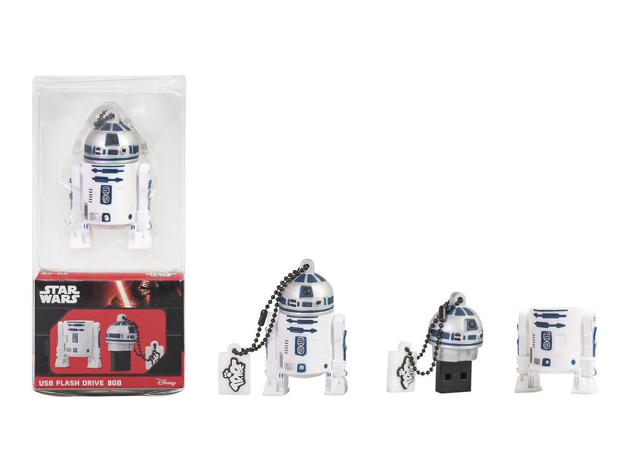 Tribe 16GB Star Wars R2 D2 2.0 Flash Drive Memory Model FD007507A