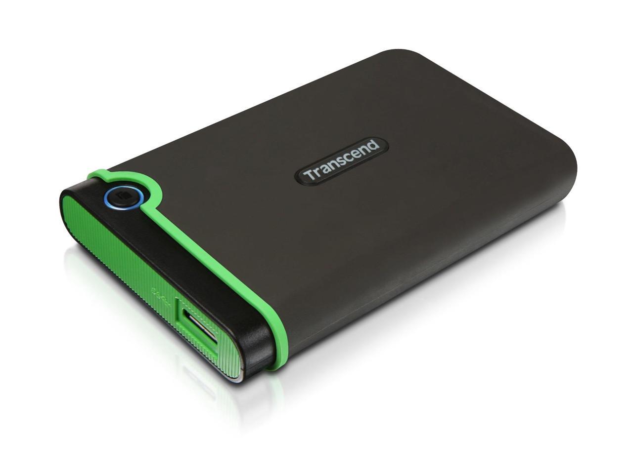 Transcend TS1TSJ25MC 1Tb Storejet2.5 Mc, Portable Hdd, Iron Gray