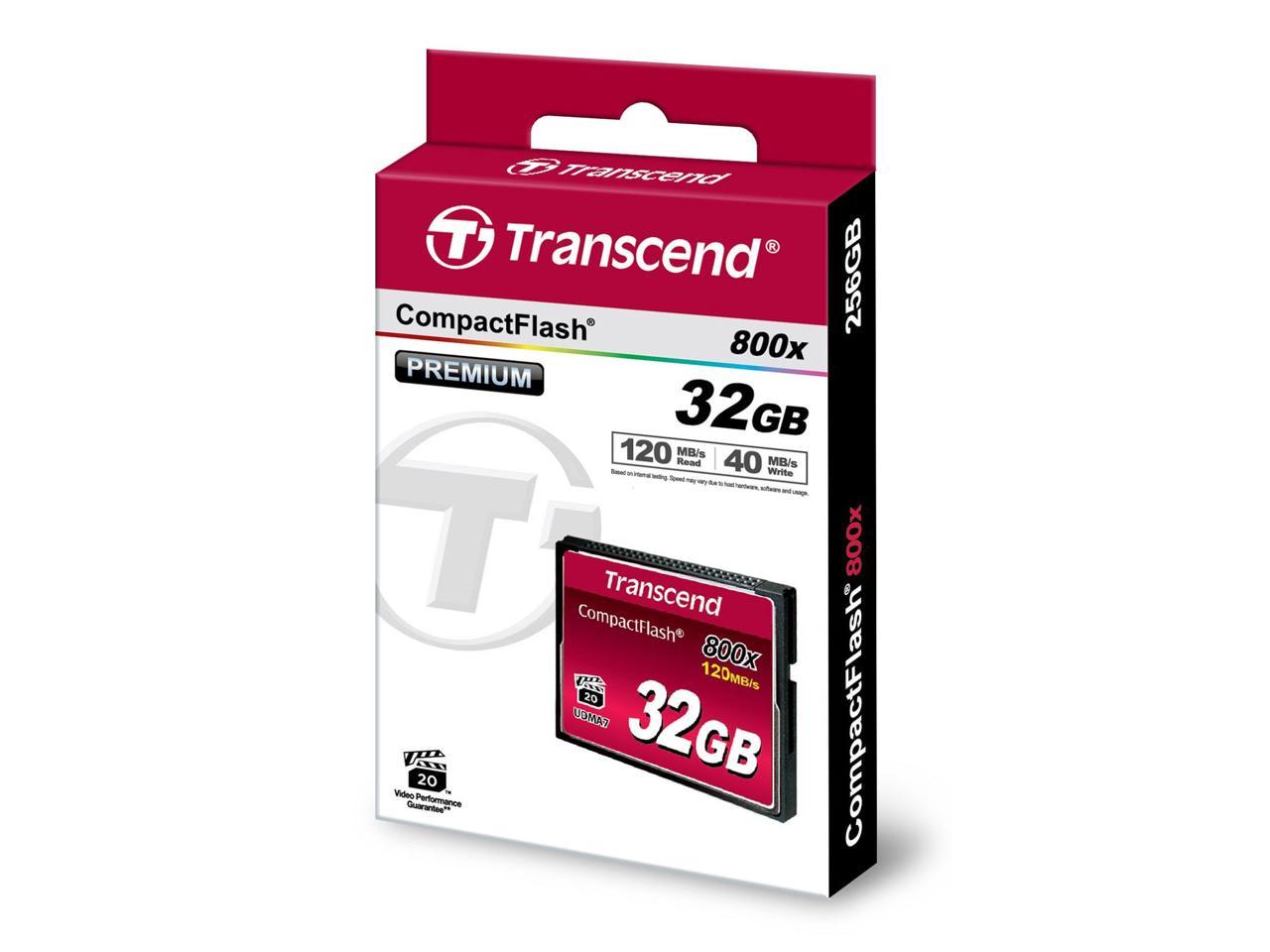 Transcend TS32GCF800 32GB CF CARD 800X
