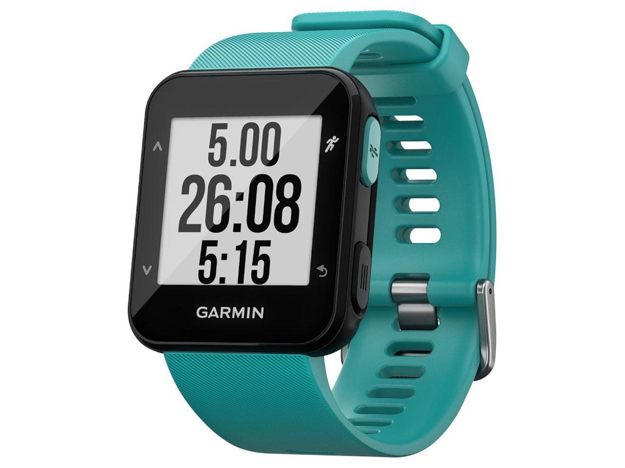 Garmin Forerunner 30 GPS Running Watch with Heart Rate - Turquoise