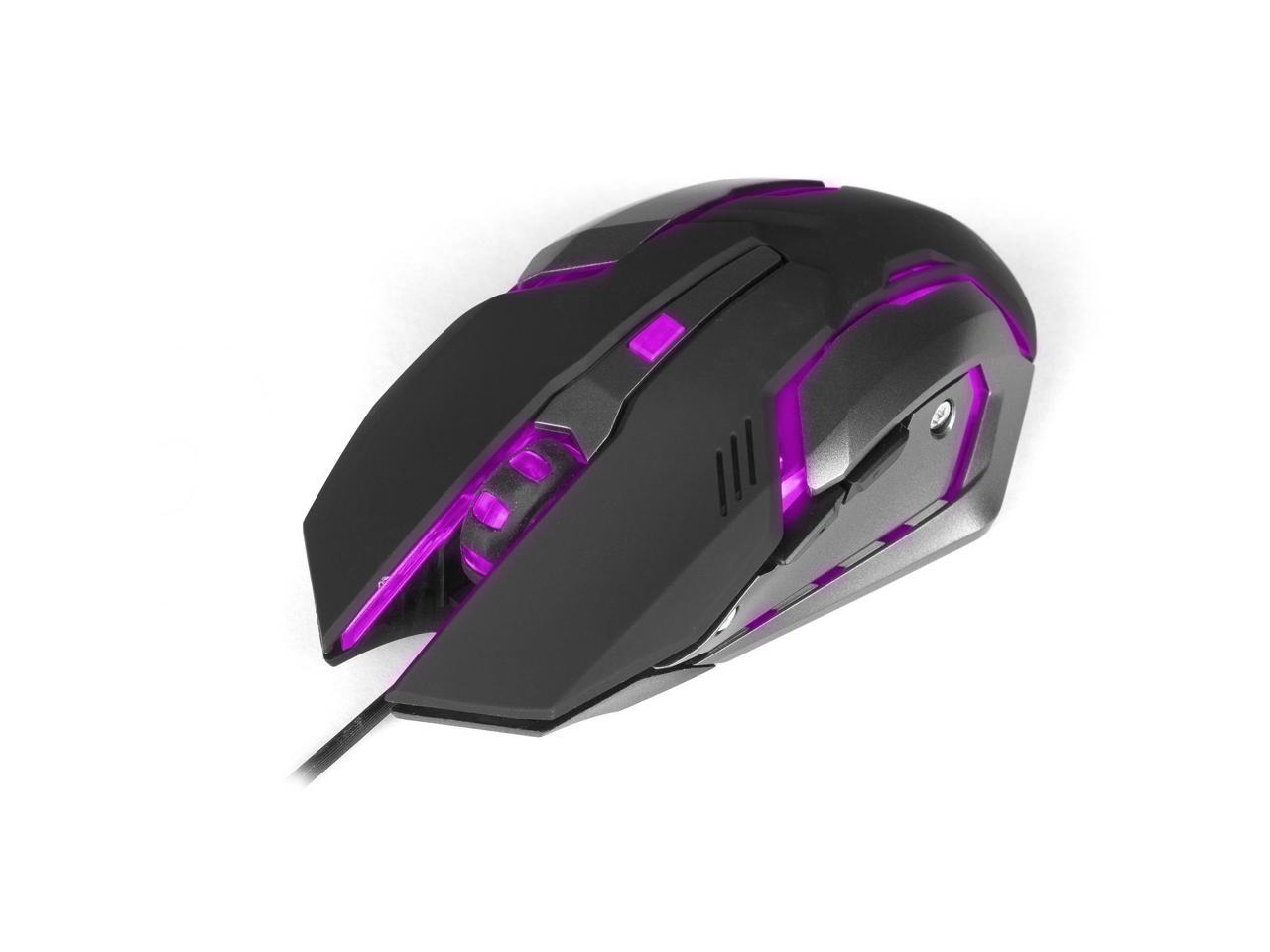 NGS GMX-100 Gaming Mouse, 6 Buttons, 7 Colours LED