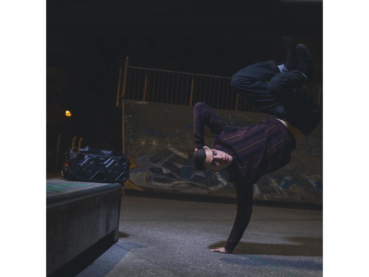 NGS 100W Premium Portable BT BoomBox Speaker - StreetFusion