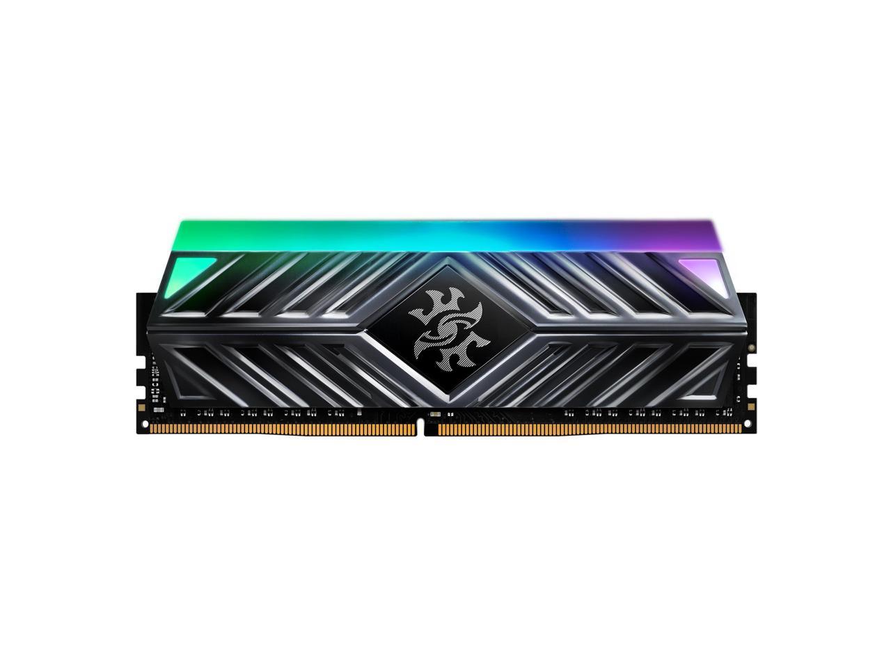 16GB AData Spectrix D41 RGB DDR4 3200MHz PC4-25600 CL16 TUF Gaming Dual Channel Kit (2x 8GB) - Black