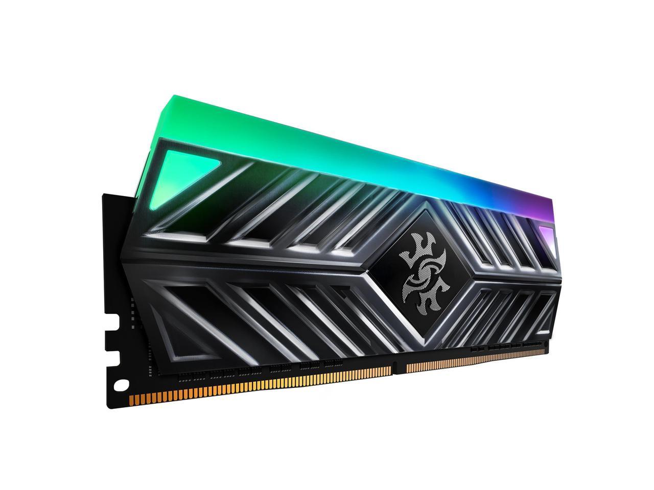 16GB AData Spectrix D41 RGB DDR4 3200MHz PC4-25600 CL16 TUF Gaming Dual Channel Kit (2x 8GB) - Black