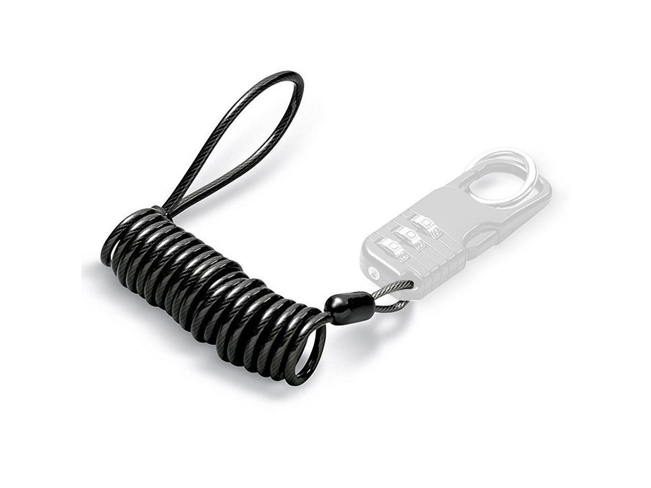 EyezOff Cable Leash for PL172 Bicycle Lock - 180cm - Transparent Black