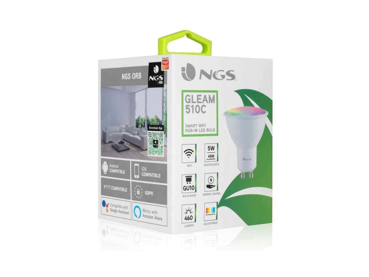 NGS SMART WIFI LED Bulb Gleam 510C (GLEAM510C)
