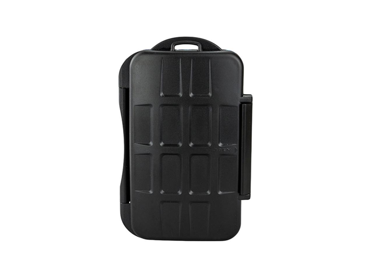 JJC MC-1 Waterproof Holder Storage Memory Card Case For 4PCS CompactFlash (CF) 8PCS MemoryStick Pro Duo