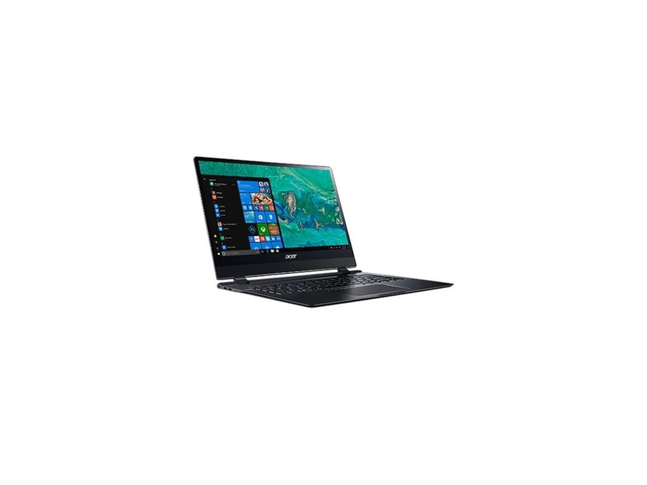 Acer Swift 7 SF714-51T SF714-51T-M4PV 14" Touchscreen LCD Notebook - Intel Core i7 (7th Gen) i7-7Y75 Dual-core (2 Core) 1.30 GHz - 8 GB LPDDR3 - 256 GB SSD - Windows 10 Pro 64-bit - 1920 x 1080 - In-plane Switching (IPS) Technology, Cine...