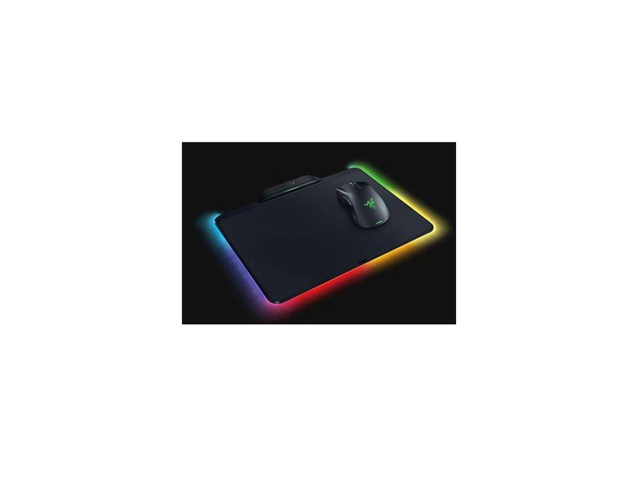 RAZER Mamba Gaming Mouse + Firefly Gaming Mouse Pad with HYPErFLUX Wireless Power Technology - Black