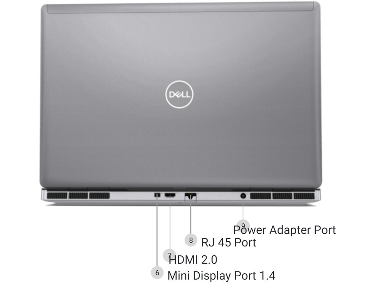 Dell Precision 7550 Mobile Workstation 15.6� FHD Laptop Computer, Intel i5-10400H, VR Ready, 32 GB RAM, 1TB NVMe SSD, HDMI, Thunderbolt, Mini-DisplayPort, AX Wi-Fi, Bluetooth - Windows 10 Pro