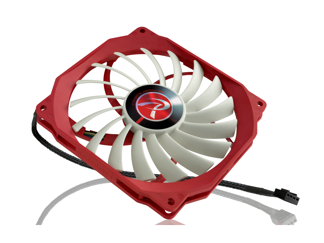 RAIJINTEK Aeolus ß-RW, 120mm x 13mm, 4Pin PWM Function, PC Case Fan, Cooling System Fan