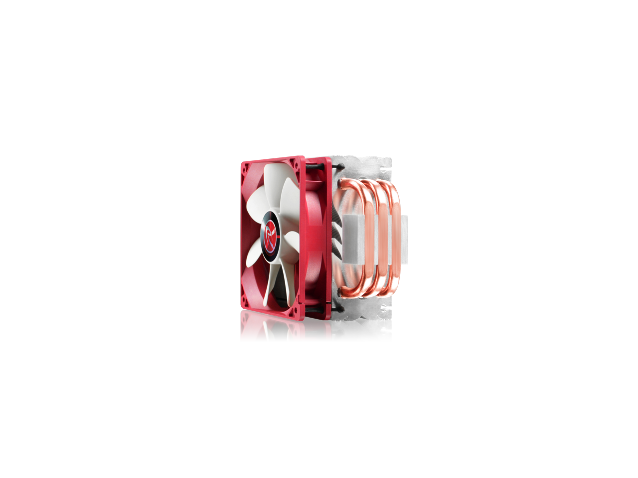 RAIJINTEK THEMIS, 3pcs 8mm Heat-Pipe, 12025 PWM Fan, Option To Install Dual Fans, Slim Type 120mm Heat-Sink(D:50mm), Multiple Mounting Kits for Intel & AMD, Easy installtion and User friendly design