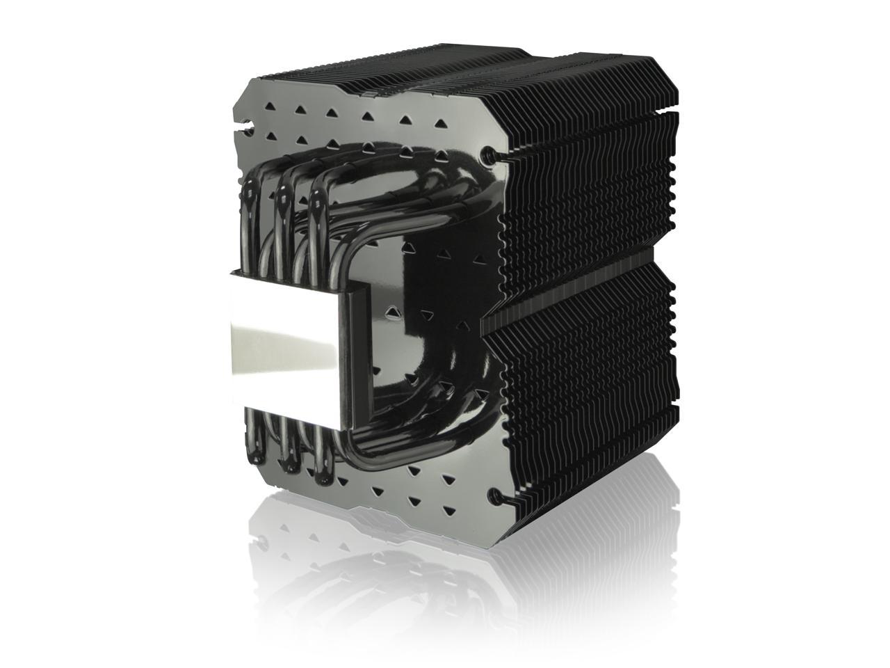RAIJINTEK EREBOSS CORE EDITION, 6 x 6mm Heat-pipe, Fully Black Coated, Copper Nickel Base, Support Dual Fans, Giant Dissipating Fin Area, Multiple Mounting Kits for Intel & AMD