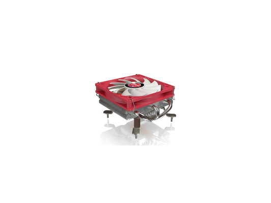 RAIJINTEK ZELOS - Low Profile CPU Cooler - 3pcs 6mm Nickel Plating Heat-Pipe, height of 44mm including the 9015 PWM fan, Supports Intel & AMD Modern Sockets