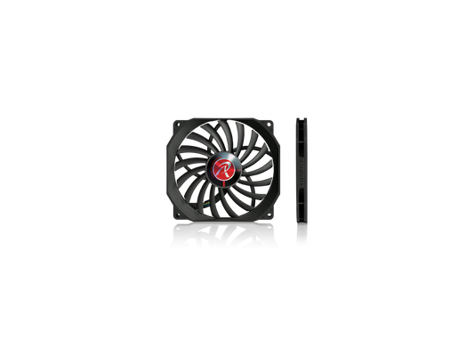 RAIJINTEK Aeolus ß-BB, 120mm x 13mm, 4pin PWM function, PC Case Fan, Cooling System Fan