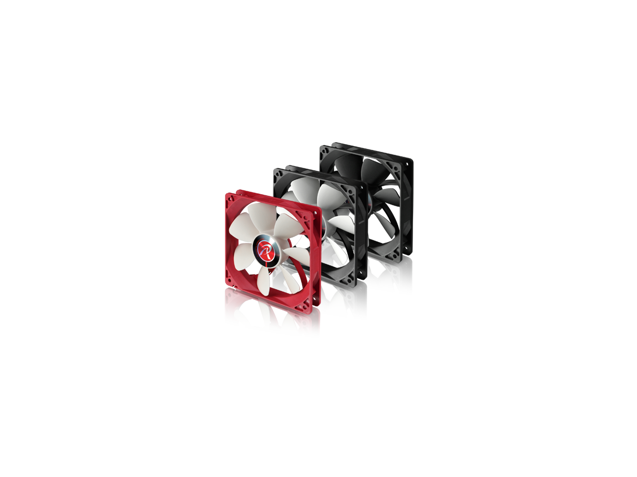 RAIJINTEK BOREAS ß-RW, 120mm x 25mm, 4pin PWM function, PC Case Fan, Cooling System Fan