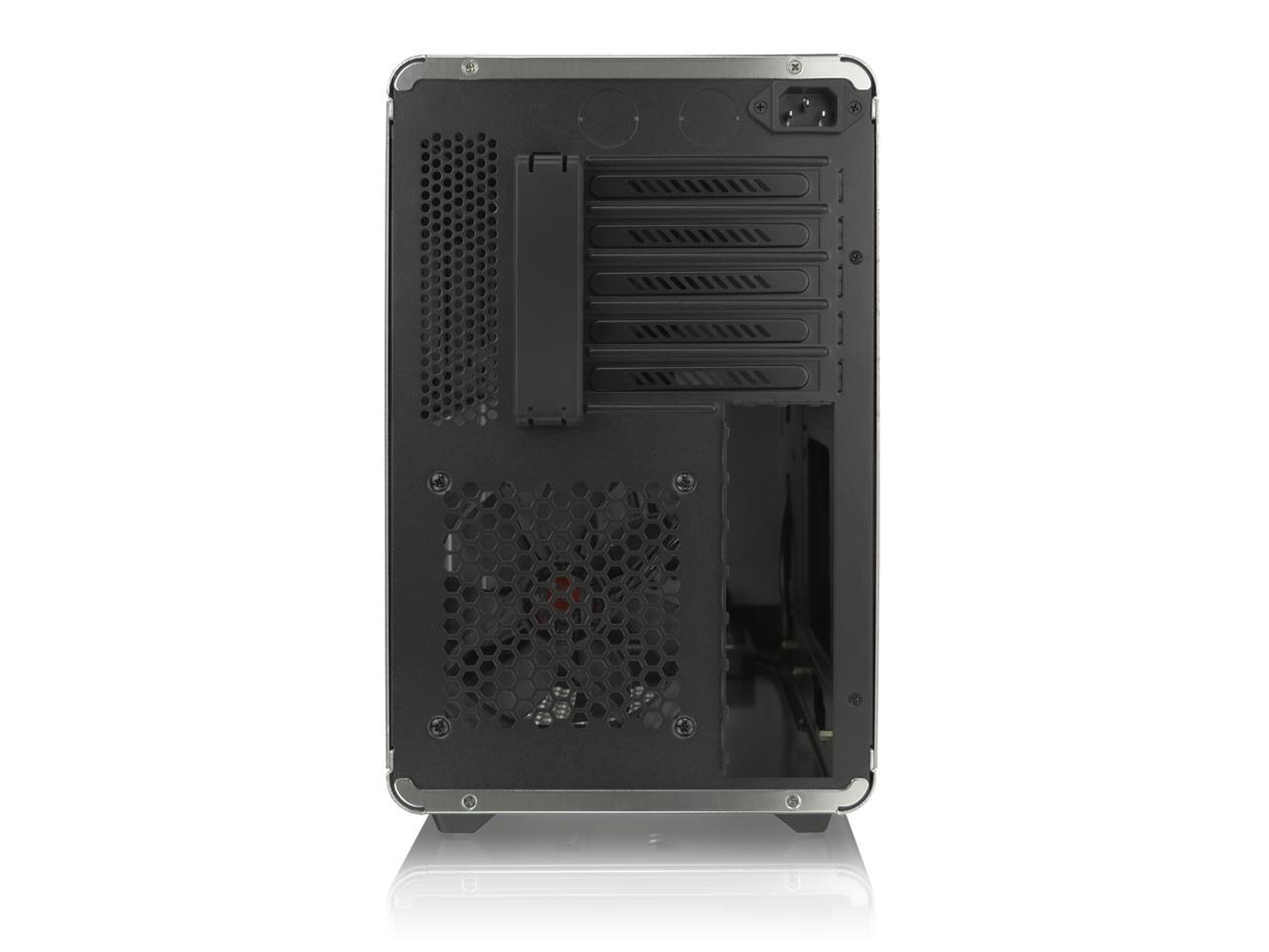 RAIJINTEK STYX Classic, an Alu Micro-ATX case, Compatible with regular ATX Power Supply, Max. 280mm VGA Card, 180mm CPU Cooler, 240mm Radiator Cooling On Top, a Drive Bay For Slim DVD On Side - Silver