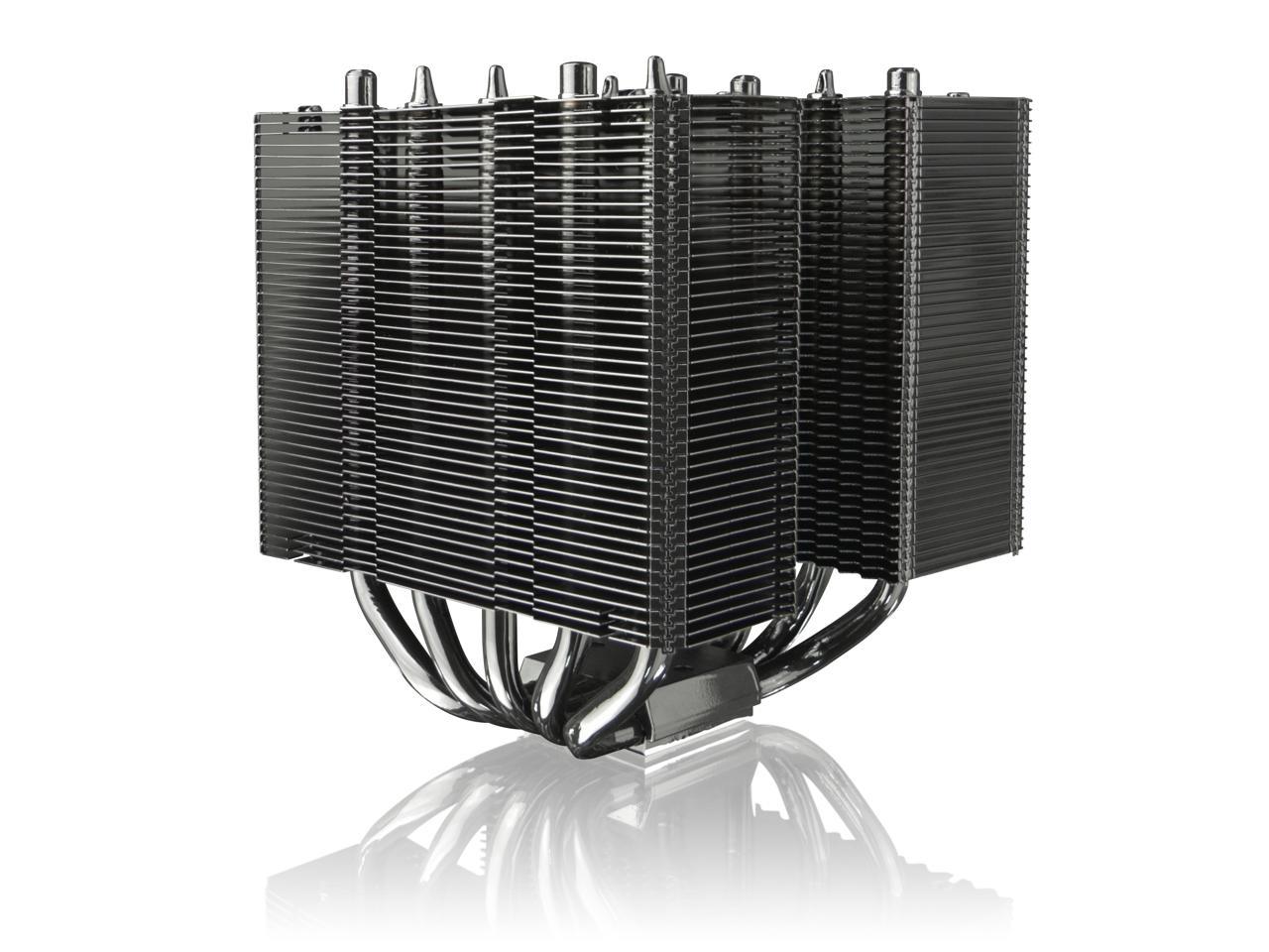 RAIJINTEK TISIS CORE EDITION, Dual-Tower CPU Cooler, 5pcs 8mm Heat-Pipe, Option to Install 3pcs 14025mm Fans, Fully Nickel Plating, Copper Base, Multiple Mouting Kits for Intel & AMD