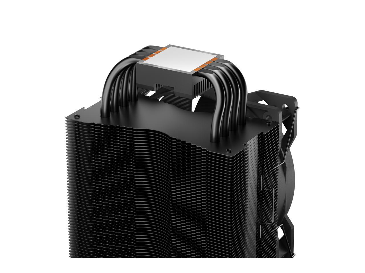 be quiet! Pure Rock 2 Black, CPU cooler, 150W TDP, incl. Pure Wings 2 120mm PWM fan, HDT technology