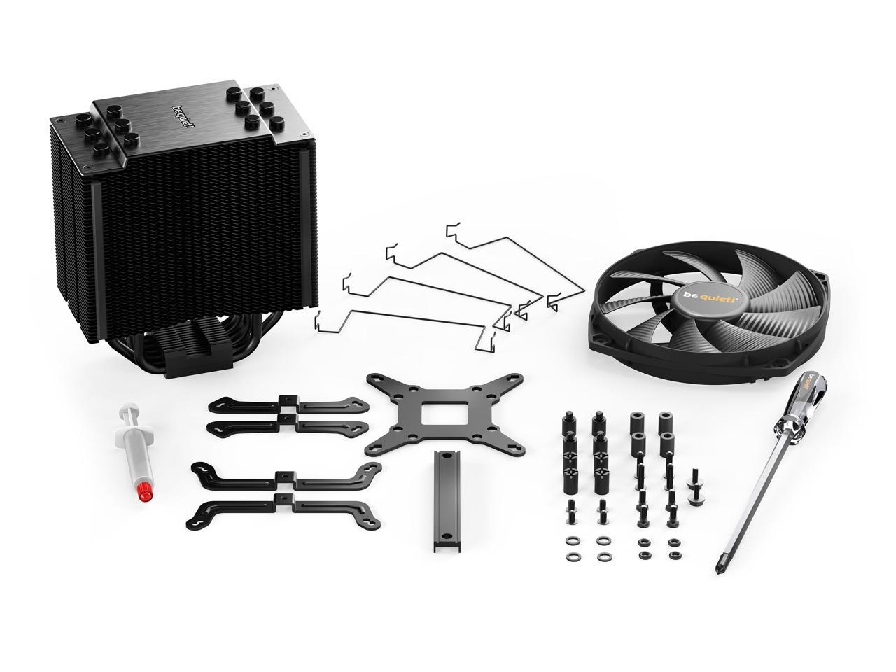 be quiet! Dark Rock 4 CPU Cooler with Silent Wings, 200W TDP, High Performance - Silent Wings 135mm PWM